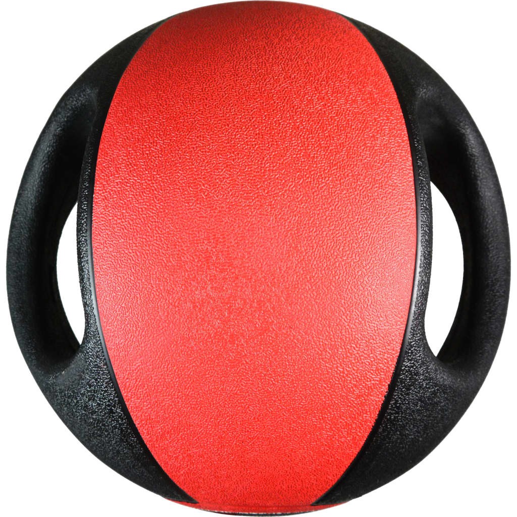 Pure2Improve Medicine Ball with Handles 8 kg Red